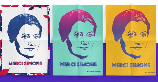 Merci Simone - Affiche Féministe  Gratuite - Gang du Clito