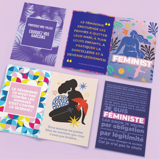 8 cartes magiques du Gang du clito - Punchlines féministes - Gang du Clito