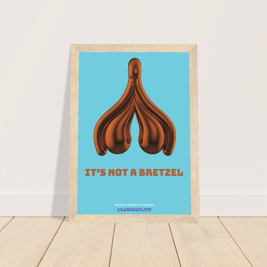 Affiche Clitoris Bretzel - Gang du Clito