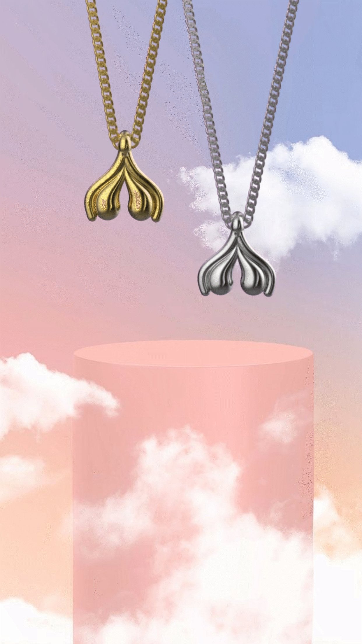 Le pendentif clitoris ✨ Orgasmé - Gang du Clito