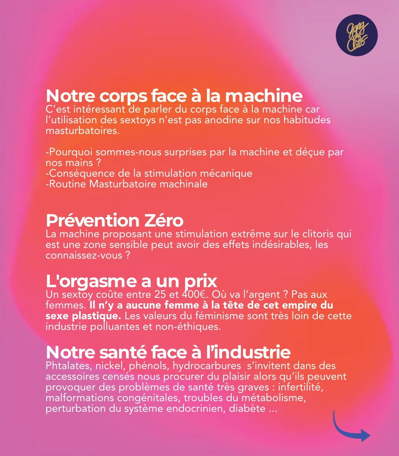 Le Petit Guide de la Masturbation Féminine - Tome 2 - Gang du Clito