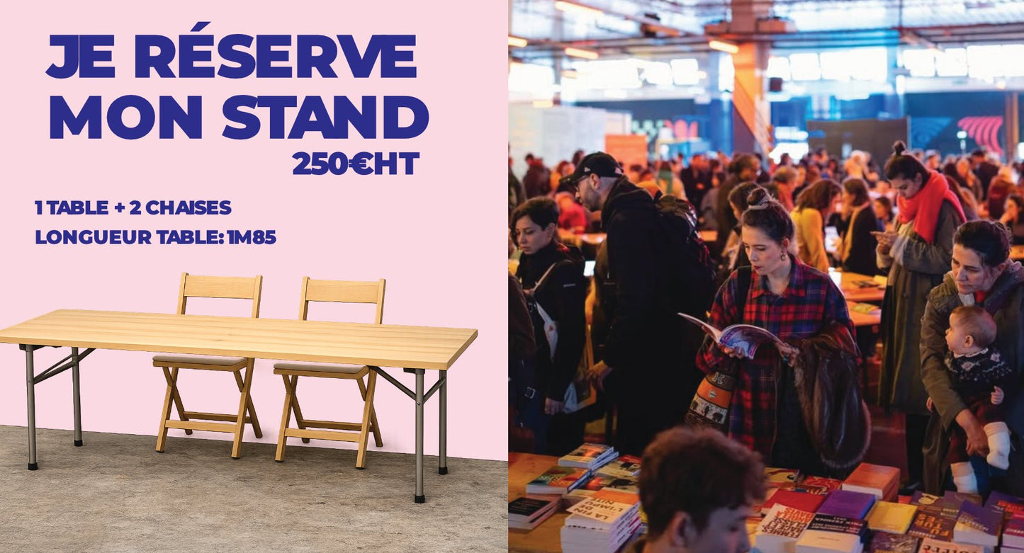 Stand 📚 Édition - Salon du livre féministe - Gang du Clito
