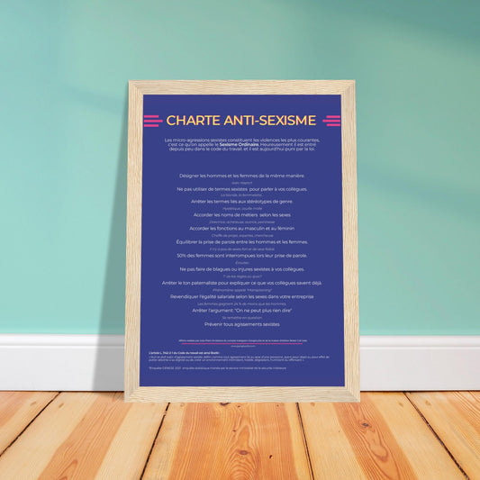 Charte anti-sexisme 1️⃣ - Gang du Clito
