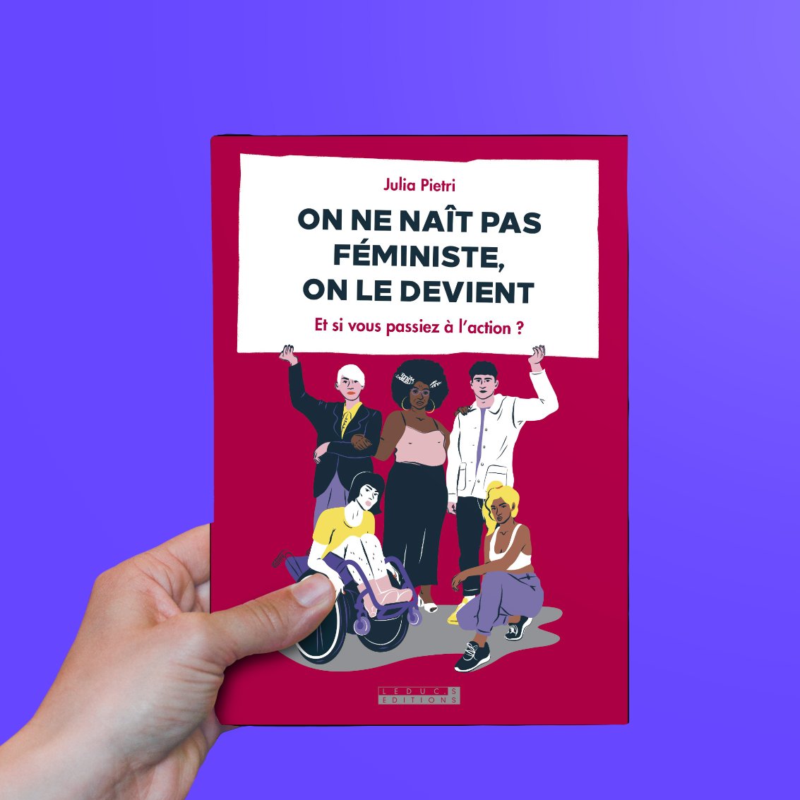 Le livre "On ne nait pas féministe, on le devient" de Julia pietri - Gang du Clito