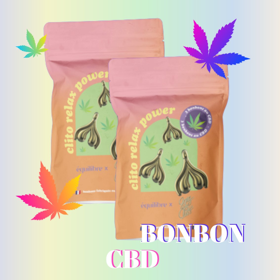 Les Bonbons CBD ✨ Clitoris Power Relax - Gang du Clito
