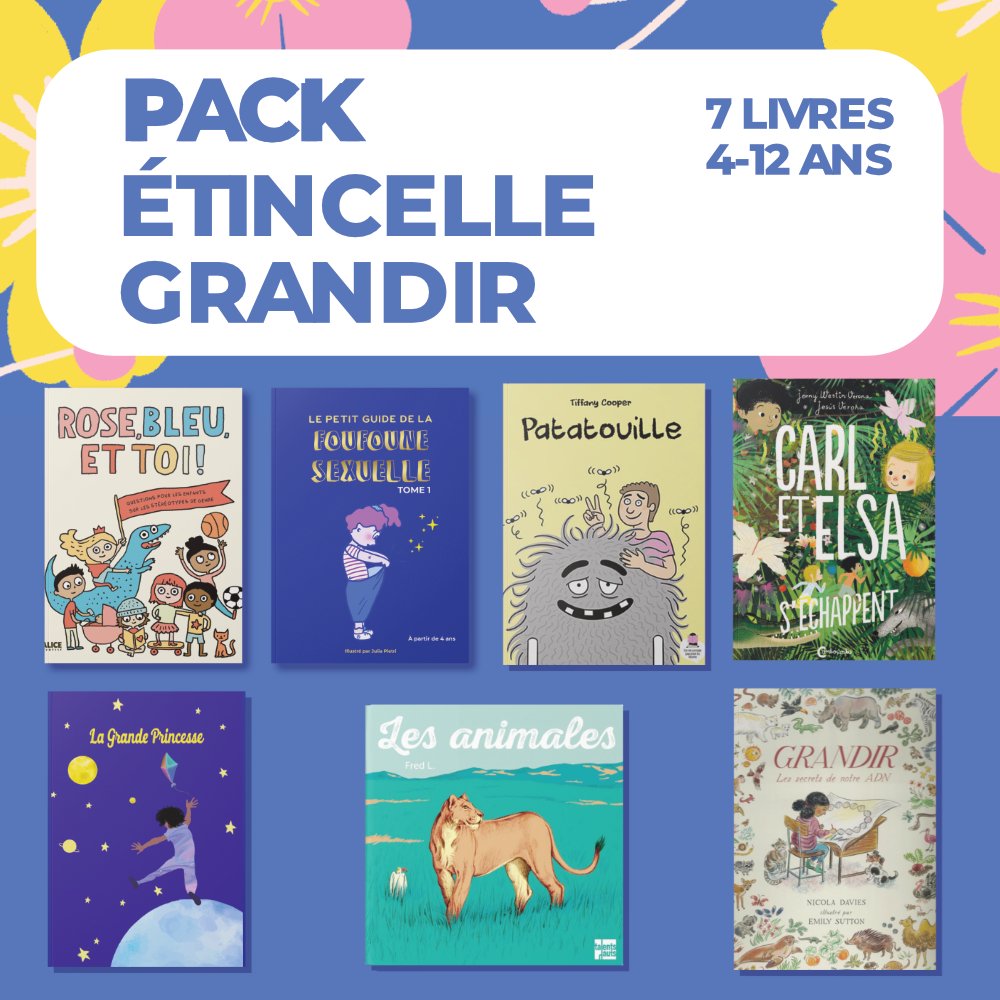Pack ✨ Étincelle Grandir 4-12 ans - Gang du Clito