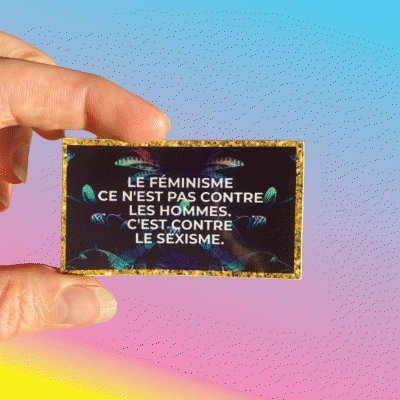 Sachet de 7 stickers du Gangduclito ⚡️ Féminisme & clitoris - Gang du Clito