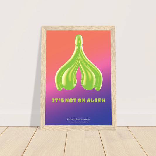 Affiche Clitoris Alien - Gang du Clito