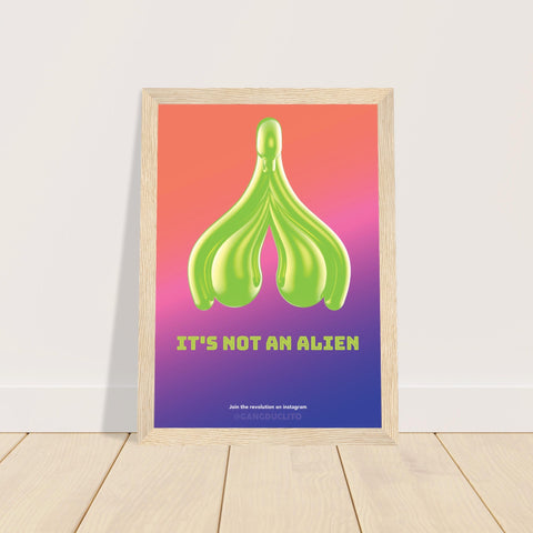 Affiche Clitoris Alien