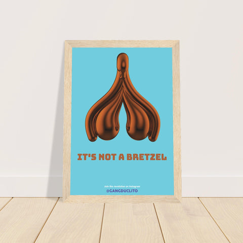 Affiche Clitoris Bretzel