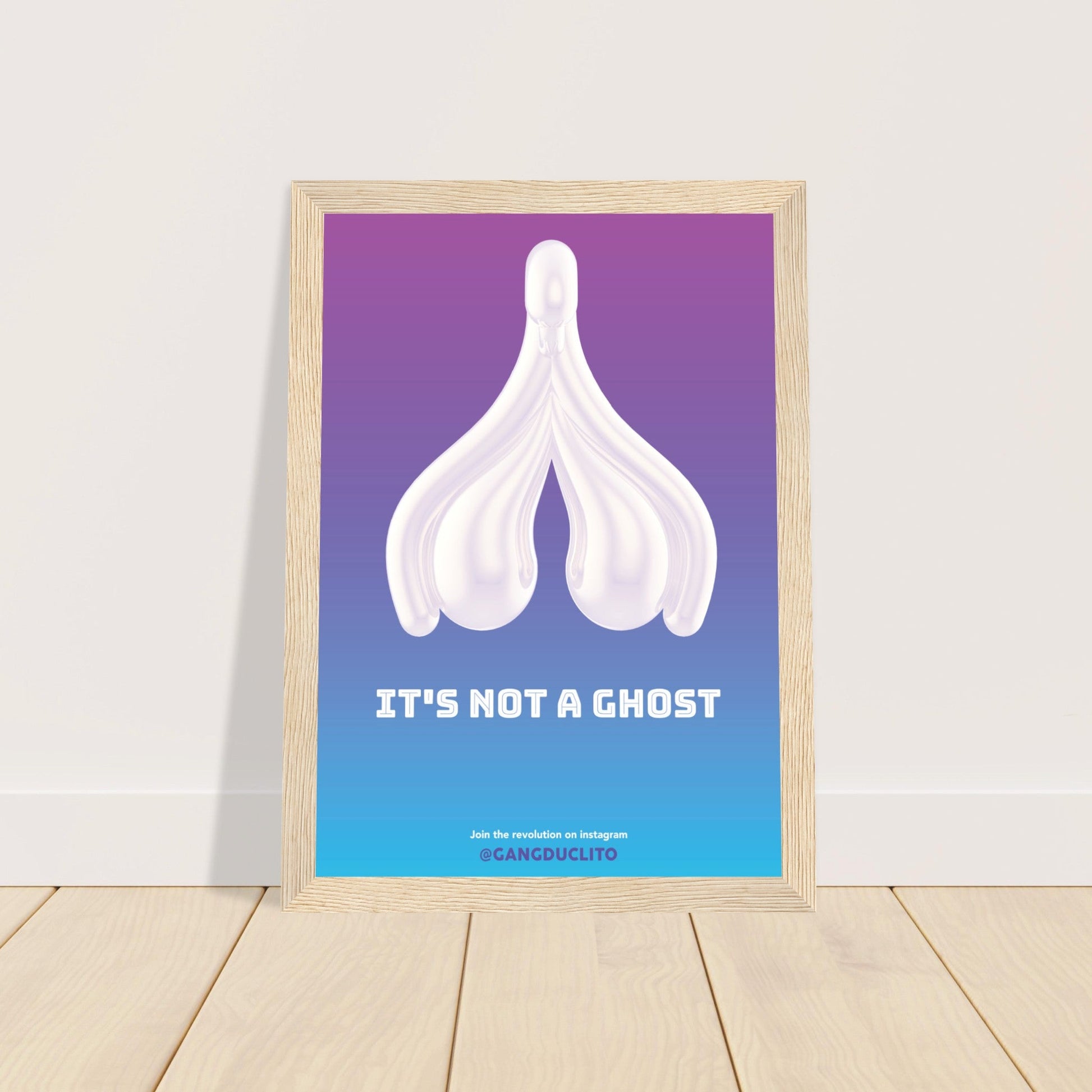 Affiche Clitoris Ghost - Gang du Clito