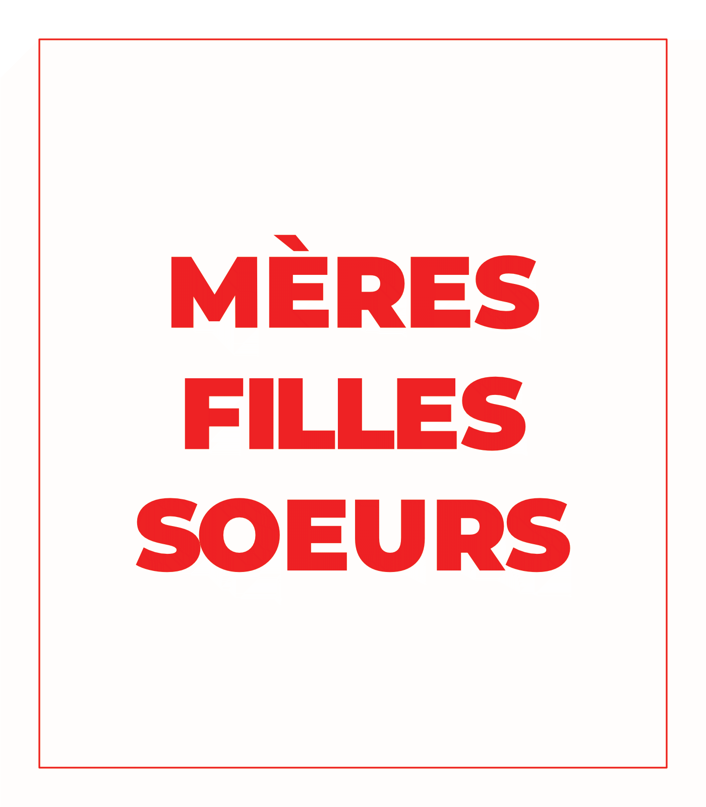 Bougie Mères Filles Soeurs - Gang du Clito