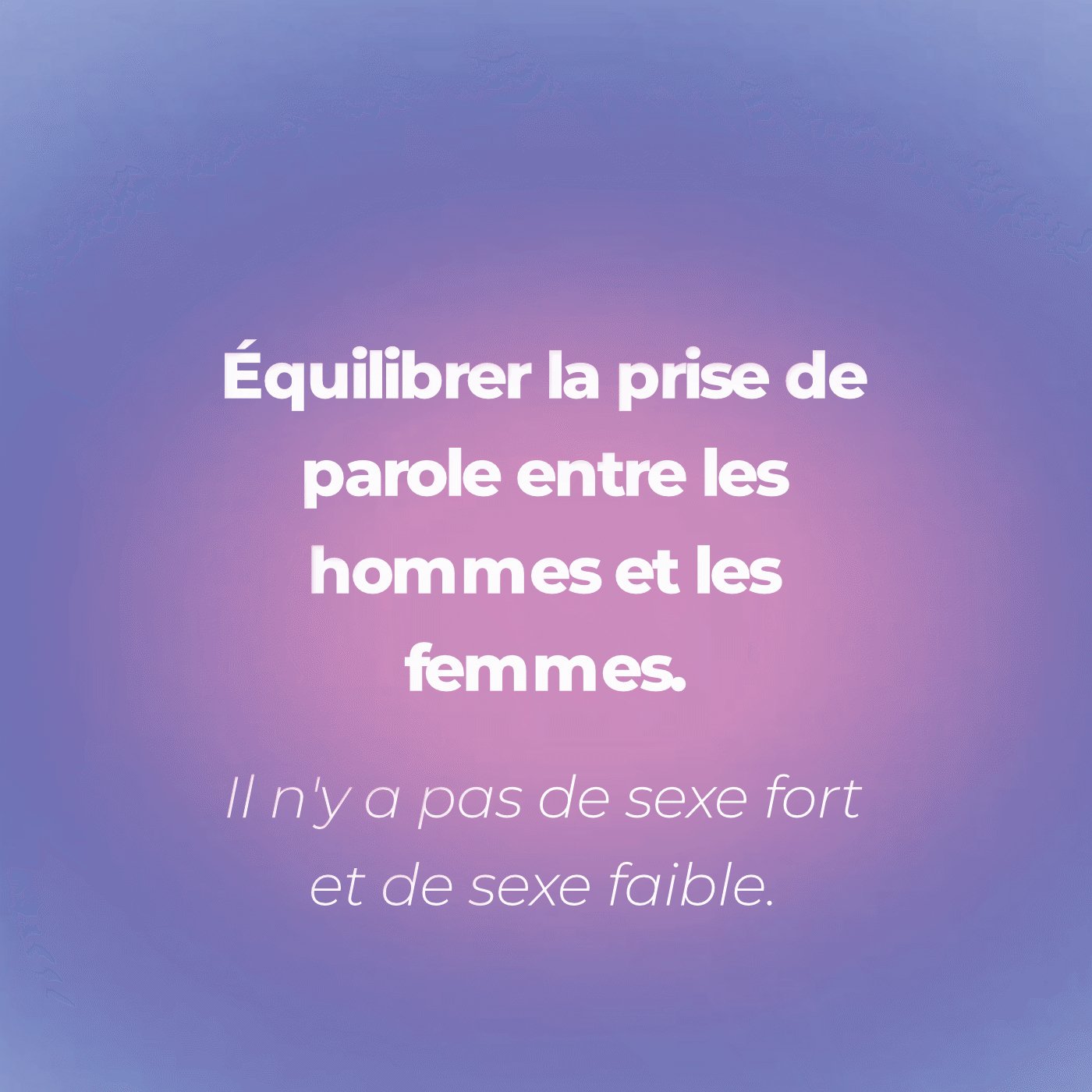 Charte Anti - sexisme - Poster - Gang du Clito