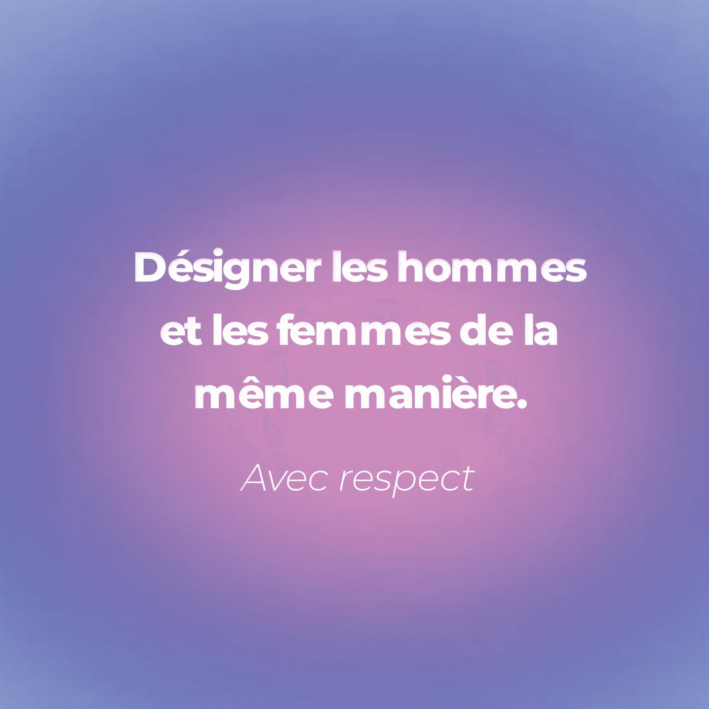 Charte Anti - sexisme - Poster - Gang du Clito