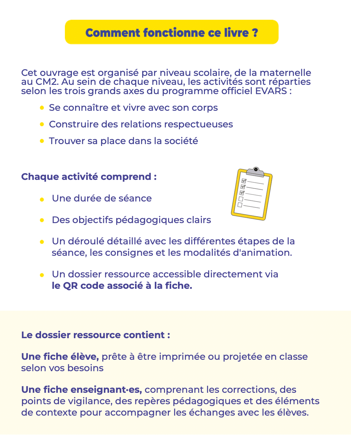 Kit EVAR pour maternelle et primaire. - Gang du Clito