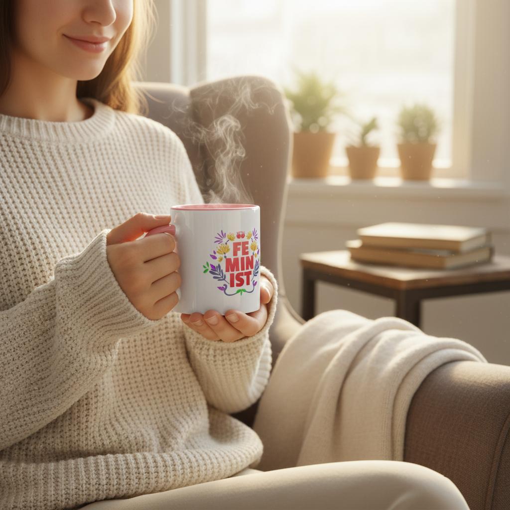 Mug fleur & féministe - Gang du Clito