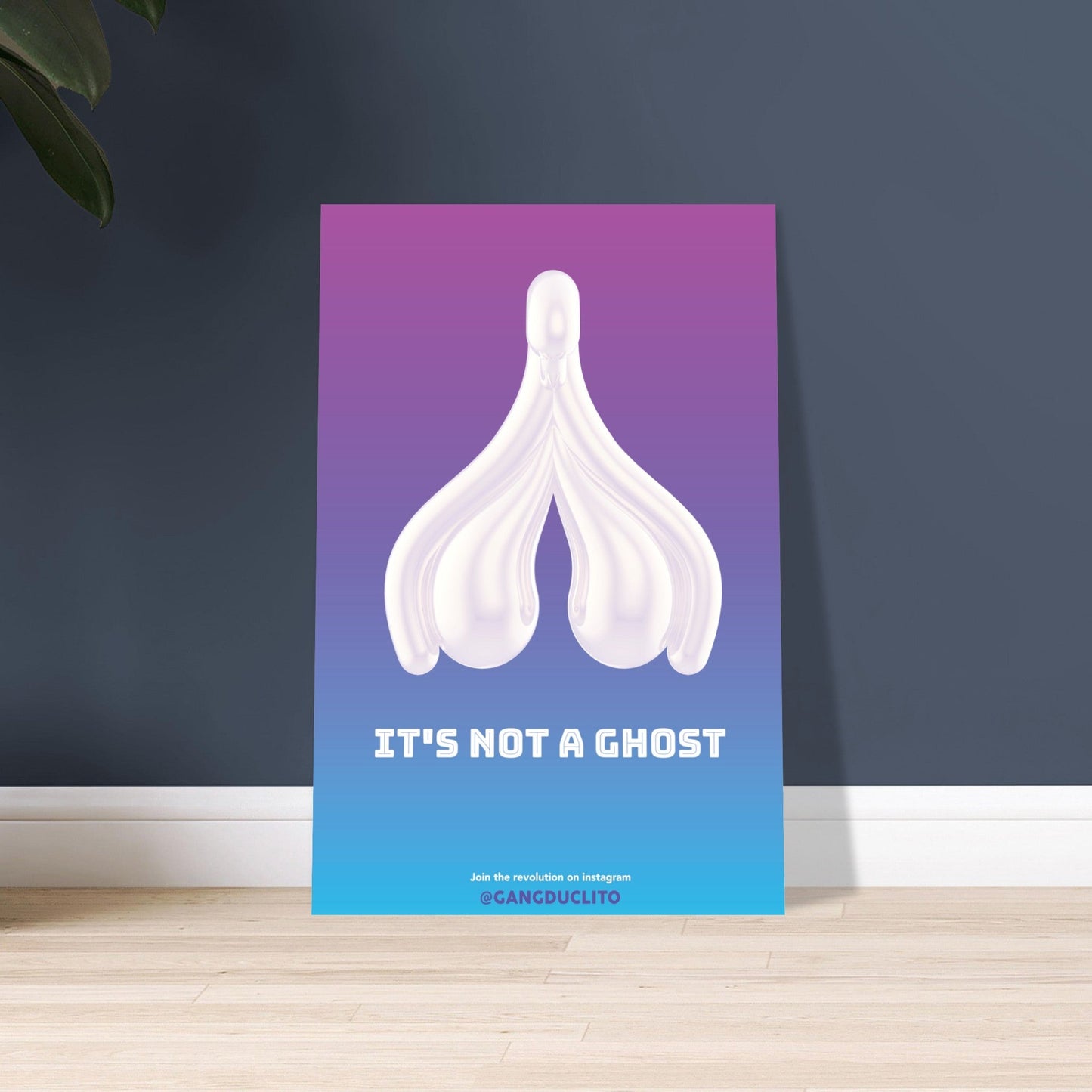 Poster "It's not a Ghost" - Gang du Clito