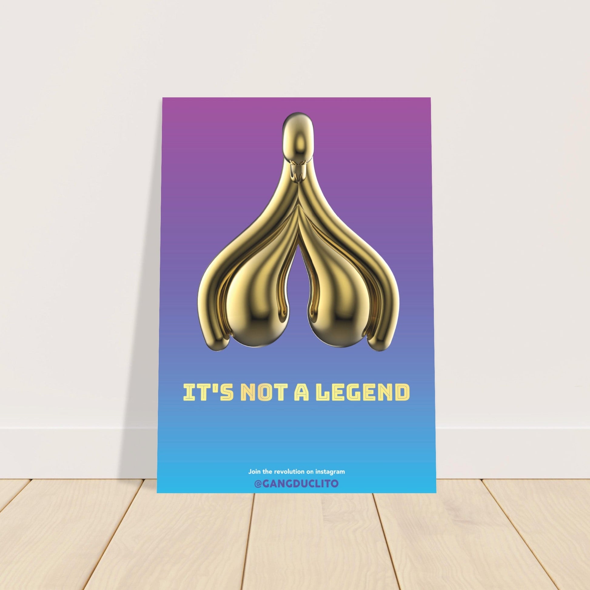 Poster "Its not a legend" - Gang du Clito