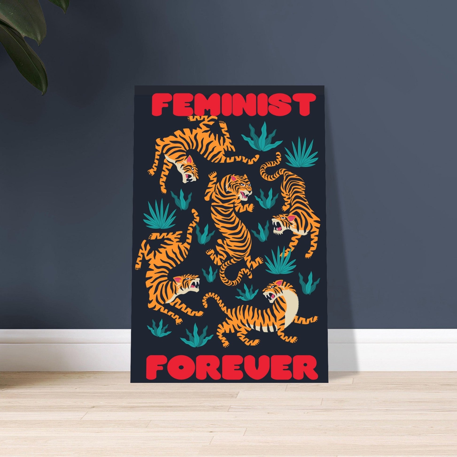 Poster Tiger Feminist - Gang du Clito