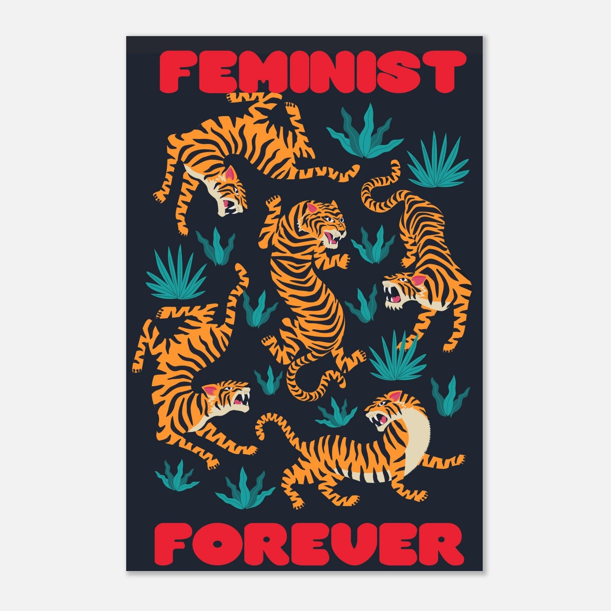 Poster Tiger Feminist - Gang du Clito