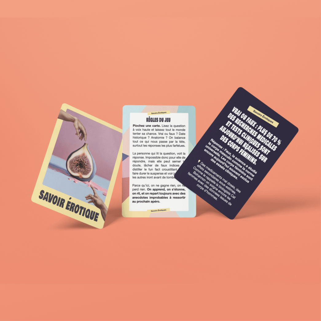 The FIG Game – Savoirs Érotiques | Jeu de cartes - Gang du Clito