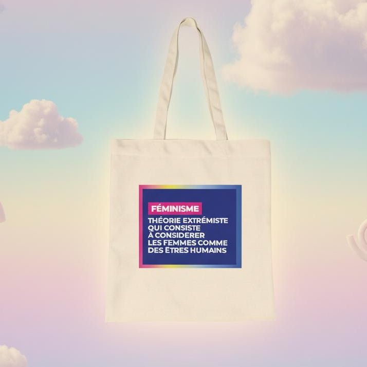 Tote bag définition féministe 100% coton bio. - Gang du Clito
