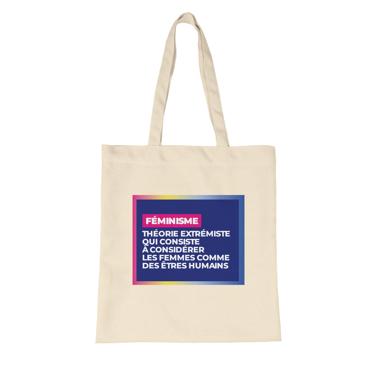 Tote bag définition féministe 100% coton bio. - Gang du Clito