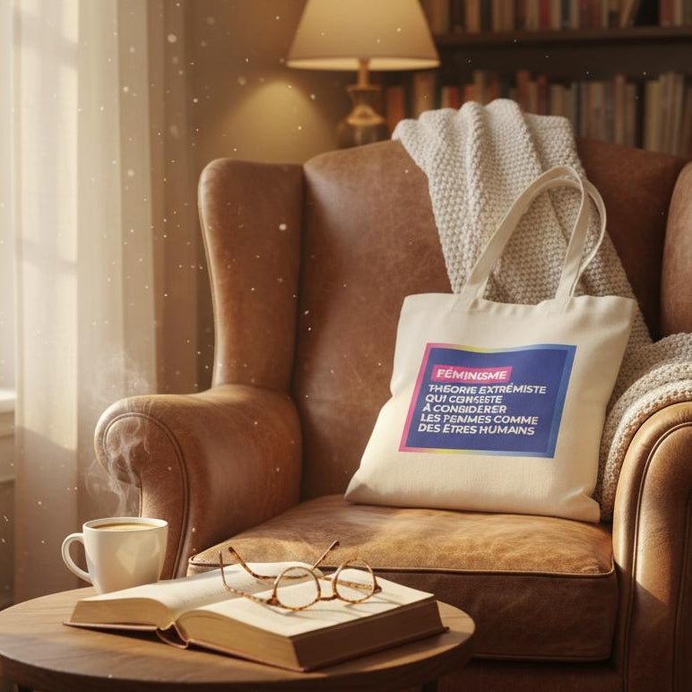 Tote bag définition féministe 100% coton bio. - Gang du Clito