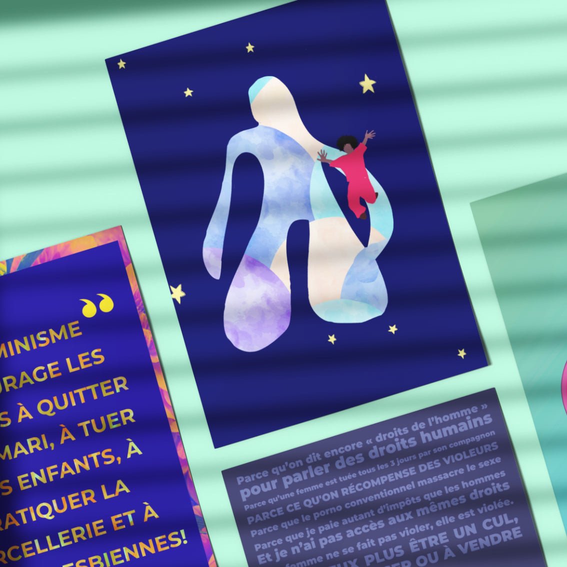 8 cartes magiques du Gang du clito - Punchlines féministes - Gang du Clito