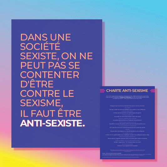 Charte Anti-sexisme à imprimer - Gang du Clito