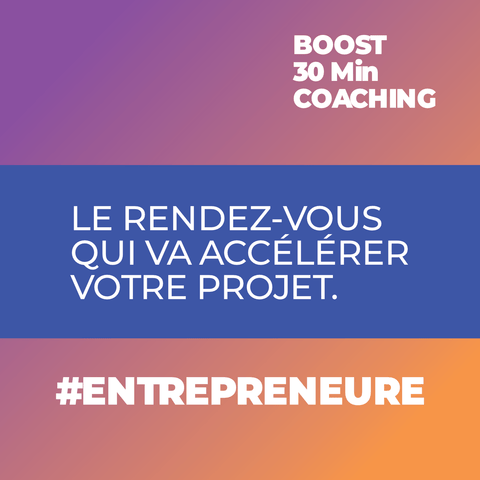 Coaching 30 min Women's entrepreneurship.