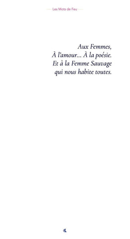 Les Mots de Feu - Lettres d’amour pour féministes poétiques