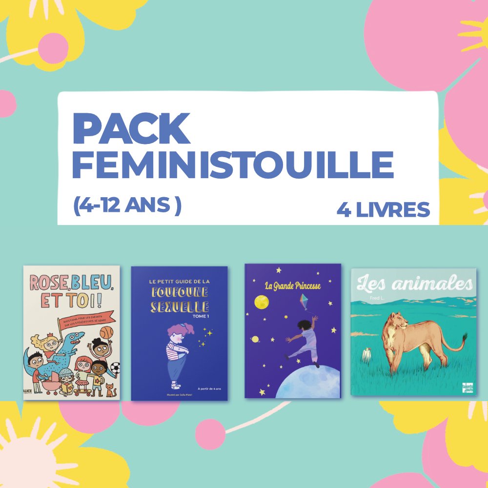 Pack 🛝 Feministouille 4-12ans - Gang du Clito